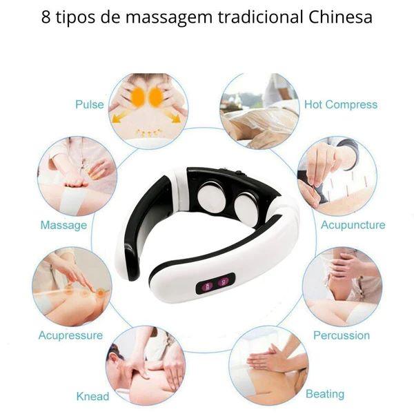 Massageador 3D - 6 Tipos de Massagem